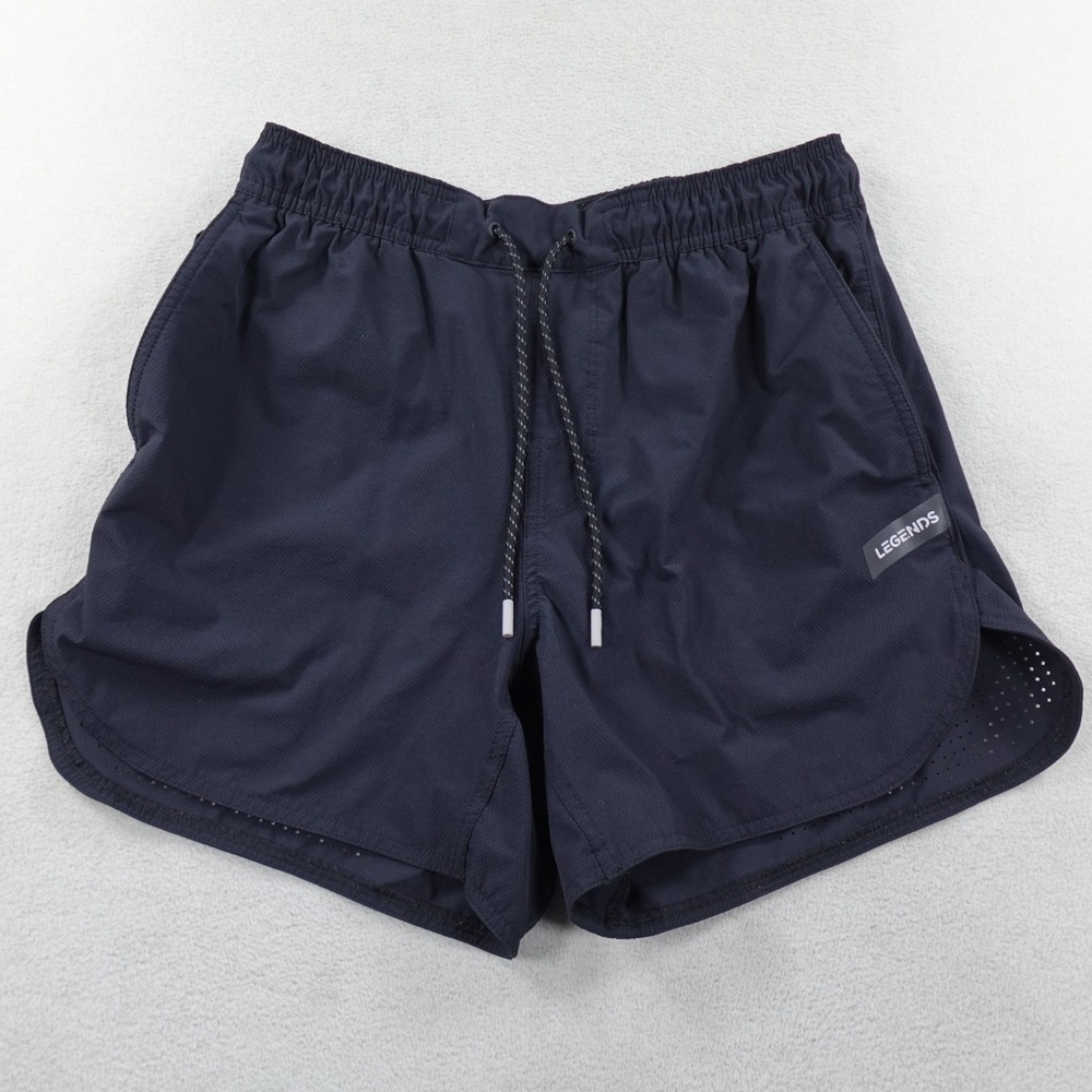 Legends Luka Shorts Mens Medium Black Performance Lightweight Gym Training 5"
